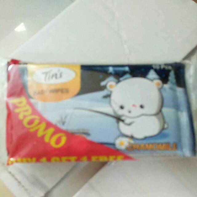 Tin's Baby Wipes 10 pcs Buy 1 Get 1