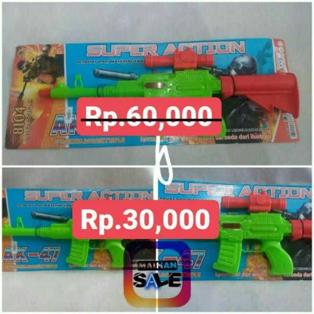 Tembakan super action ak-47