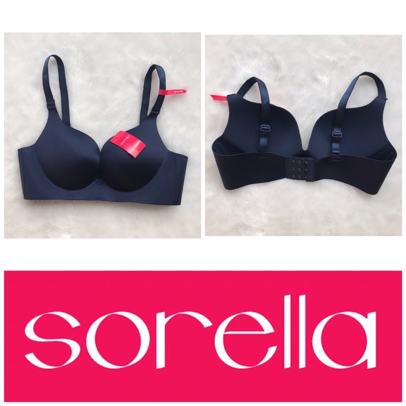 sorella bra seamless push up S10-29524B cut label 32B 34B