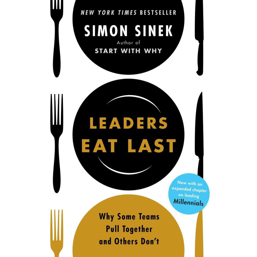 Buku Import Leaders Eat Last By Simon Sinek (Original Paperback)