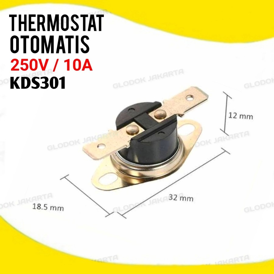 Thermostat Bimetal / Pengatur Suhu Otomatis Dispenser, Magic Com