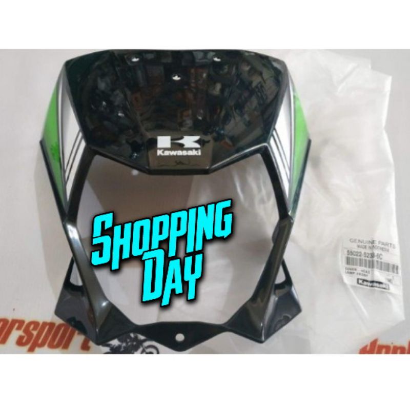 Batok lampu depan klx dtracker D tracker hitam ORIGINAL