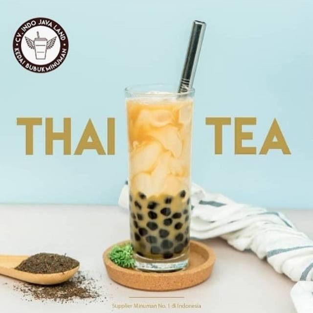 

AKEH Bubuk Minuman Bubble Powder Drink Thai Tea 1kg JAVALAND Depok