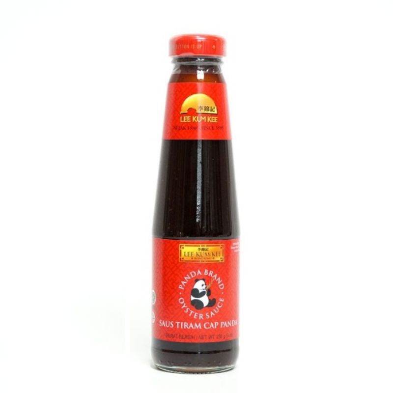 

Lee Kum Kee Oyster Sauce PANDA Brand 255 gr Lee Kum Kee Saus Tiram