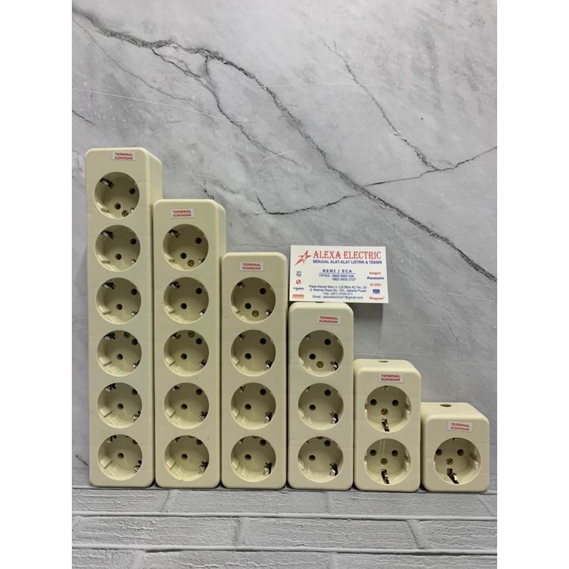 uticon stop kontak arde / Terminal kuningan uticon / colokan listrik