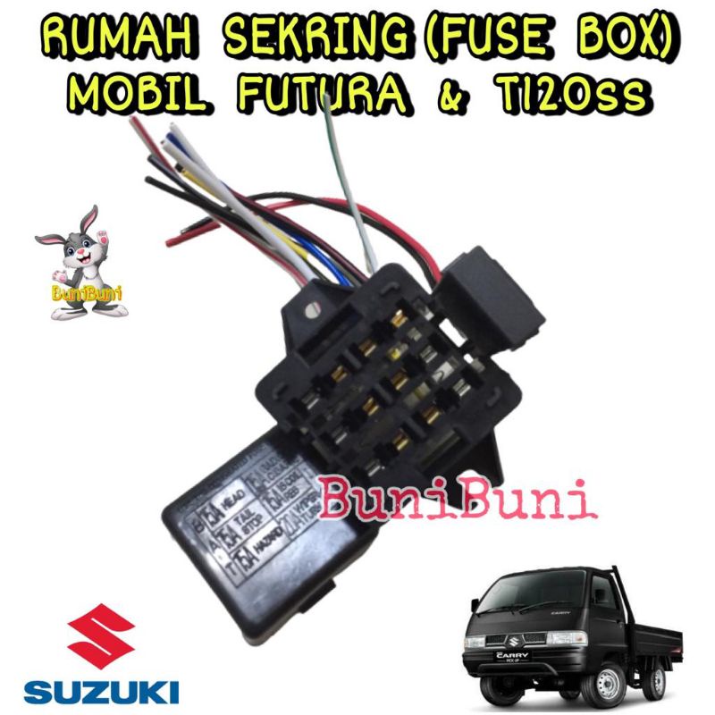 Fuse Box / Rumah Kotak Sekring Sikring Untuk Mobil FUTURA &amp; T120SS