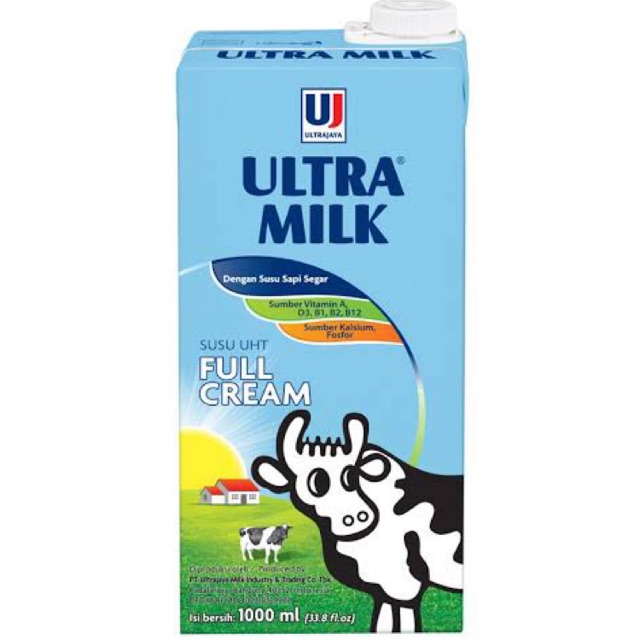 

Susu UHT ultramilk 1L