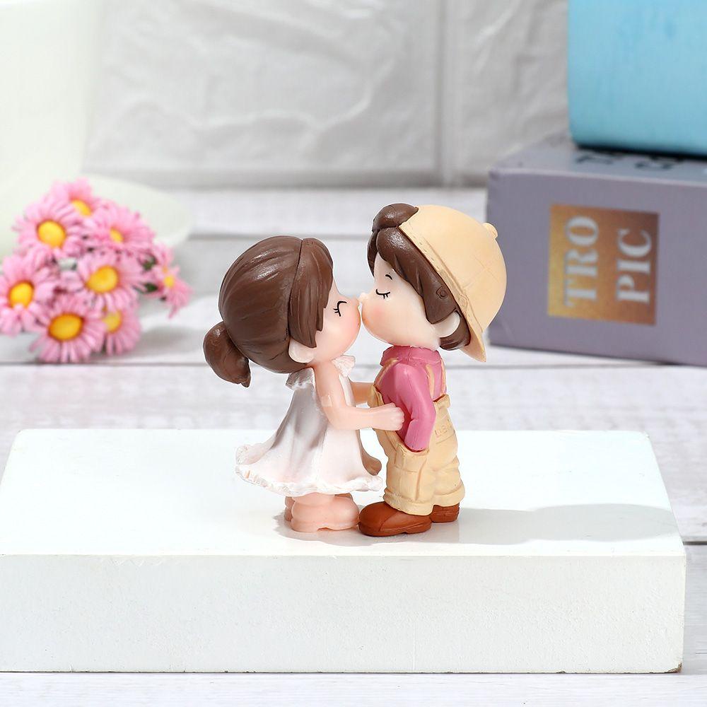 Populer anc Couple Lucu Miniatur Kerajinan Hias Ornamen