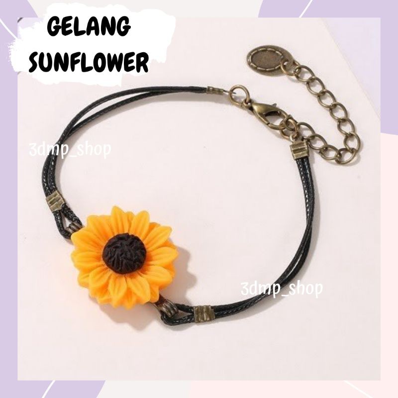 Gelang kalung Matahari sunflower Haechan nct