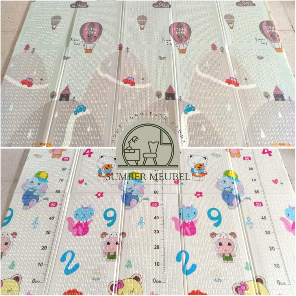 PLAYMAT ANAK / KARPET TIKAR KARAKTER LUCU