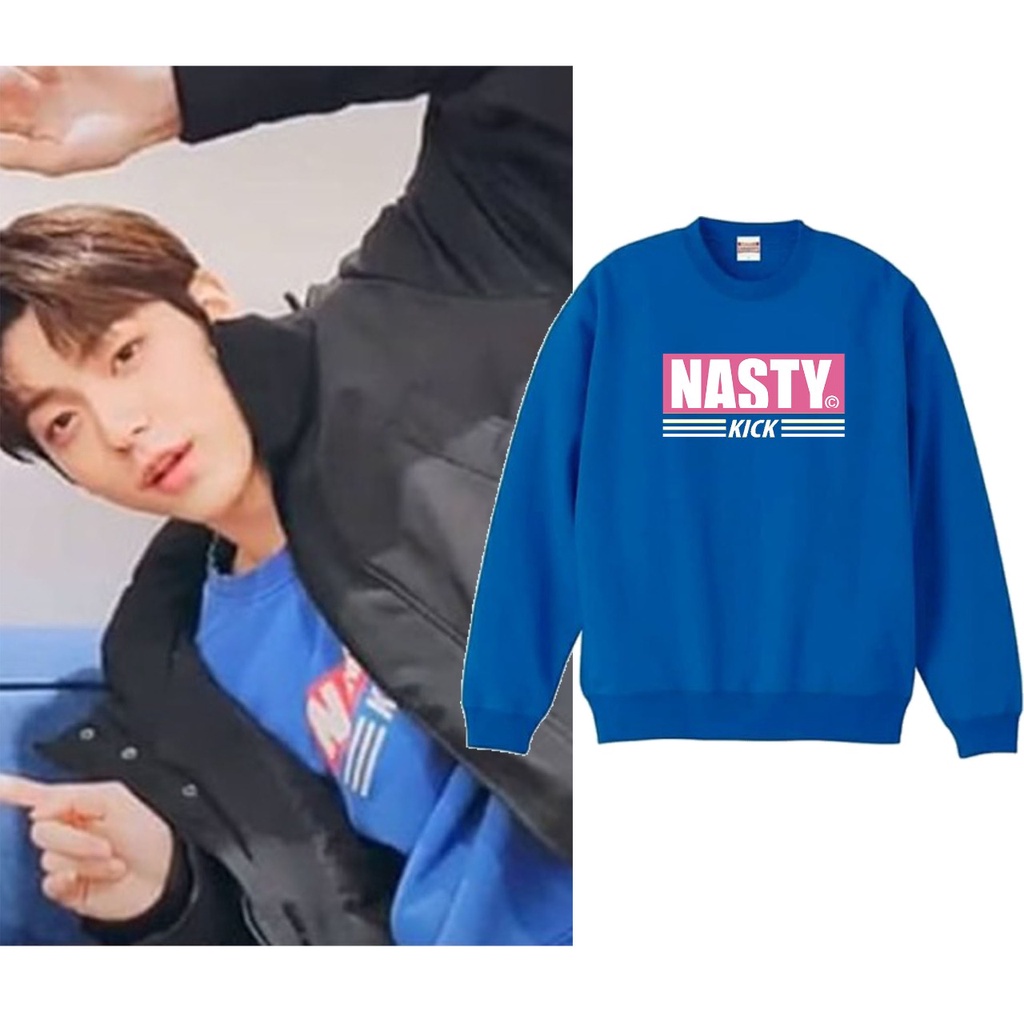 Sweater basic t x t yeonjun nasty kick