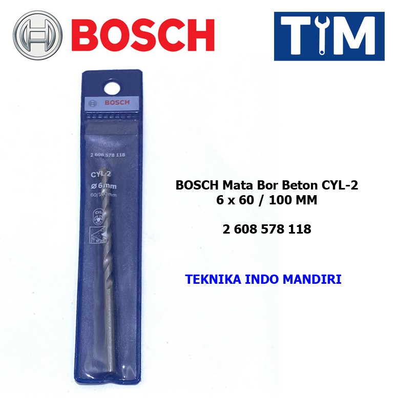 BOSCH Mata Bor Beton CYL-2 ukuran 6 MM