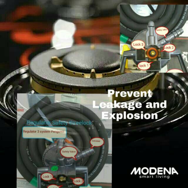 Regulator Lpg Pertamina Threelock Automatic W 900 Dan selang kompor Terbaik