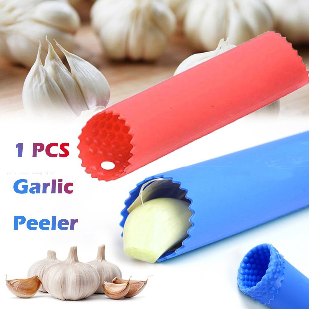 GARLIC PEELER Karet Silikon Pengupas Bawang Putih Tabung Silicon Roller Lembut Elastis