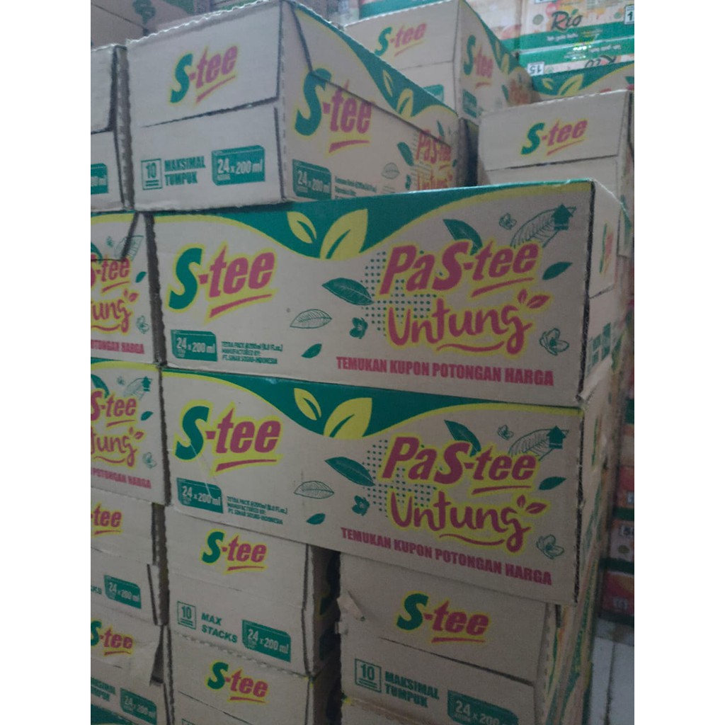 

S-Tee Kotak 200ml Isi 24pcs / Dus