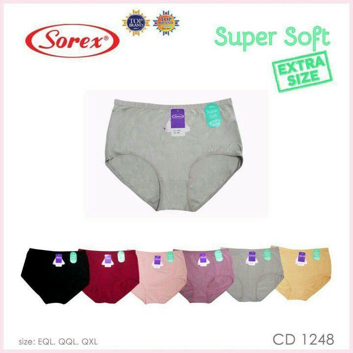 SEXY7 - CD Celana Dalam Wanita Ukuran Ekstra Besar Jumbo Sorex 1248 XXXL - XXXXXL