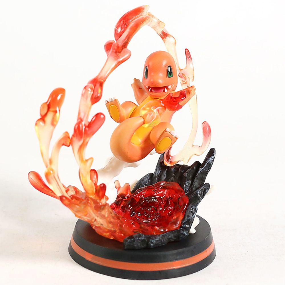 Lanfy Pokemon Figure Hadiah Ulang Tahun Untuk Anak Mewtwo PVC Figure Model Mainan Bulbasaur