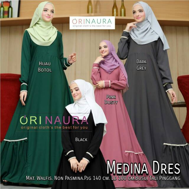 Medina dress ori naura