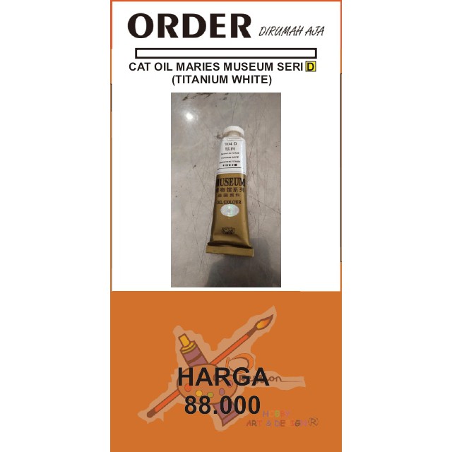 

CAT OIL MARIES MUSEUM SERI D (TITANIUM WHITE)