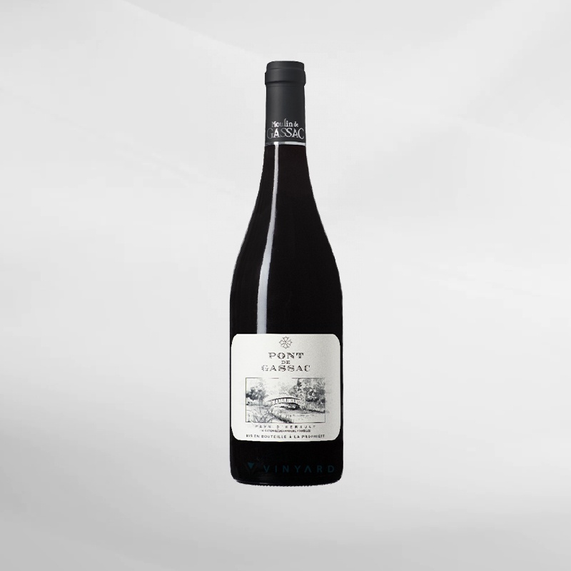 Red Wine Pont de Gassac Rouge laungedoc 750 Ml