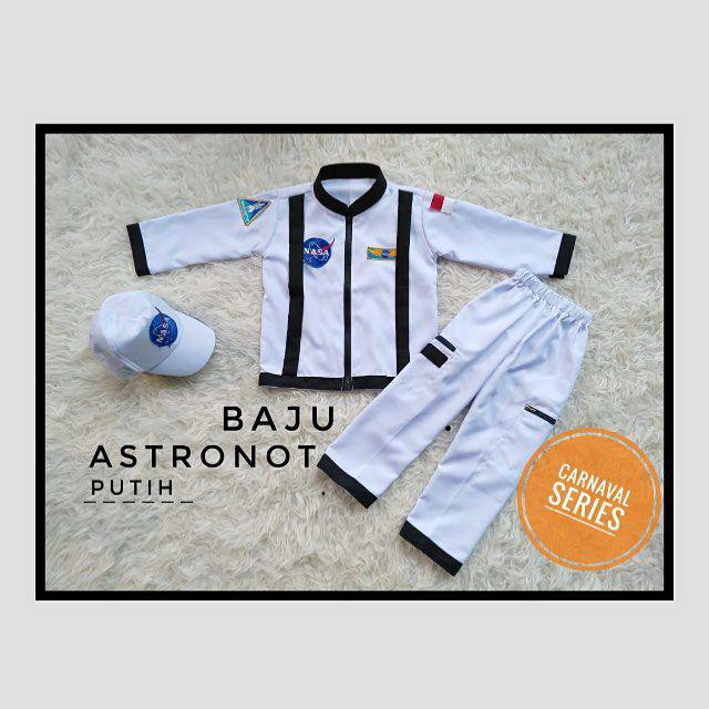 Baju Model Astronot / Baju Kostum Karnaval / Baju Kostum Carnaval / Baju Agustusan