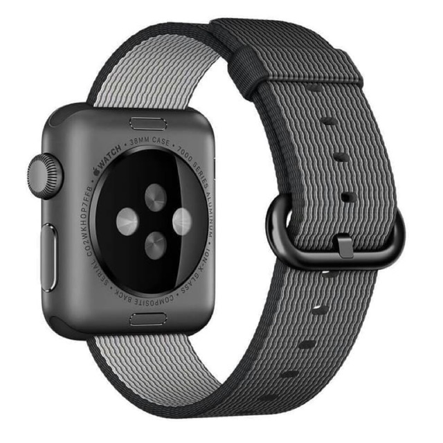 Strap Apple Watch Woven Nylon Strap iwatch 42mm 44mm Canvas Loop apple watch series 3 4 kanvas iwo 9