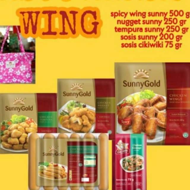 

Sunny Festival Wings (min 3pack)