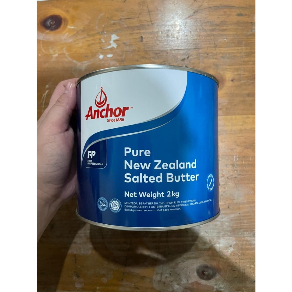 

Mentega Pure Salted Butter Anchor (2 Kg)