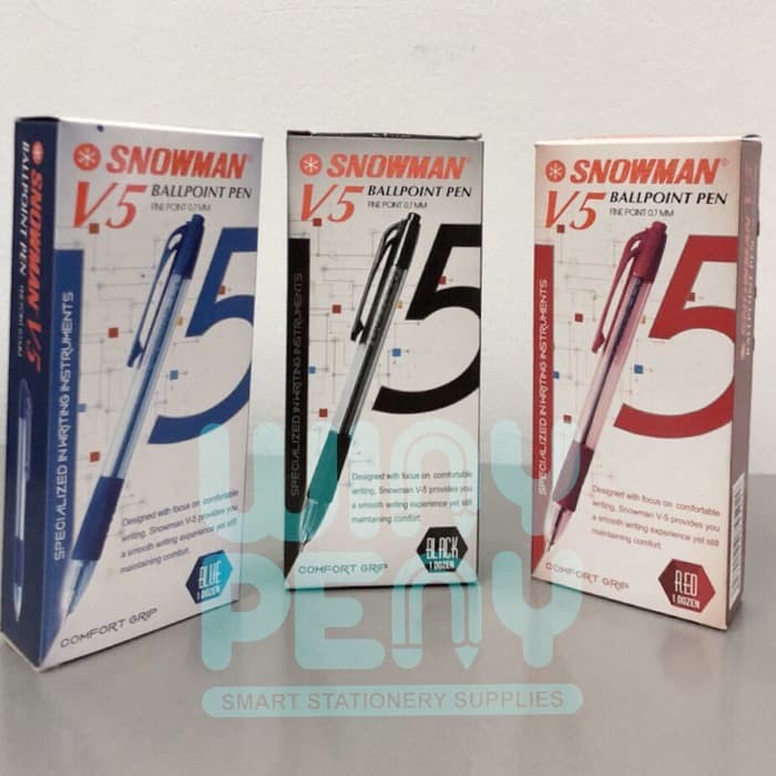 

CODE445 SNOWMAN BALLPOINT V5 / PULPEN CETEK SNOWMAN V5 0.7
