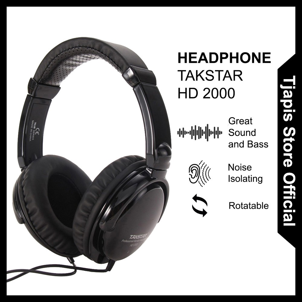 HEADPHONE TAKSTAR HD 2000 PROFESSIONAL STEREO HEADPHONE