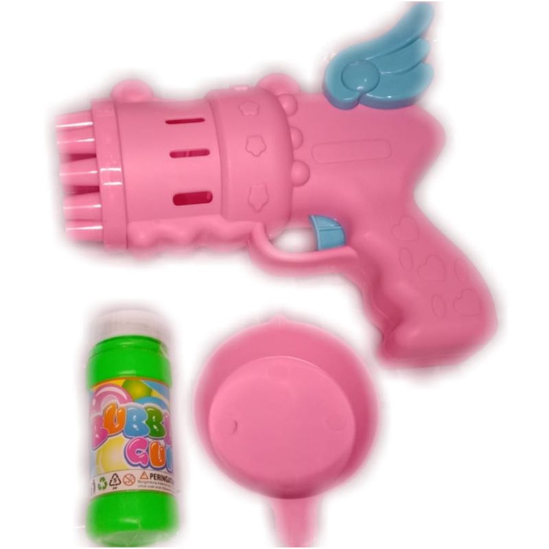 MAINAN ANAK BUBBLE GUNS GELEMBUNG SABUN OTOMATIS DREAM BUBBLE