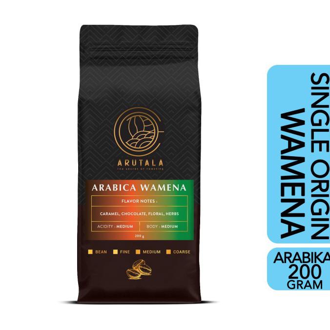 

Cuci Gudang Awal Tahun ARUTALA Kopi Arabika Papua Wamena 200 gram - Biji Diskon