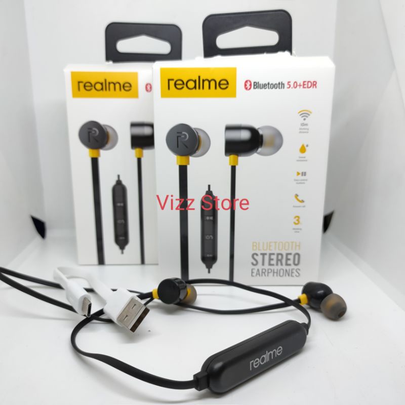 Headset / Handsfree Bluetooth Realme Buds Wireless Handsfree Realme HF