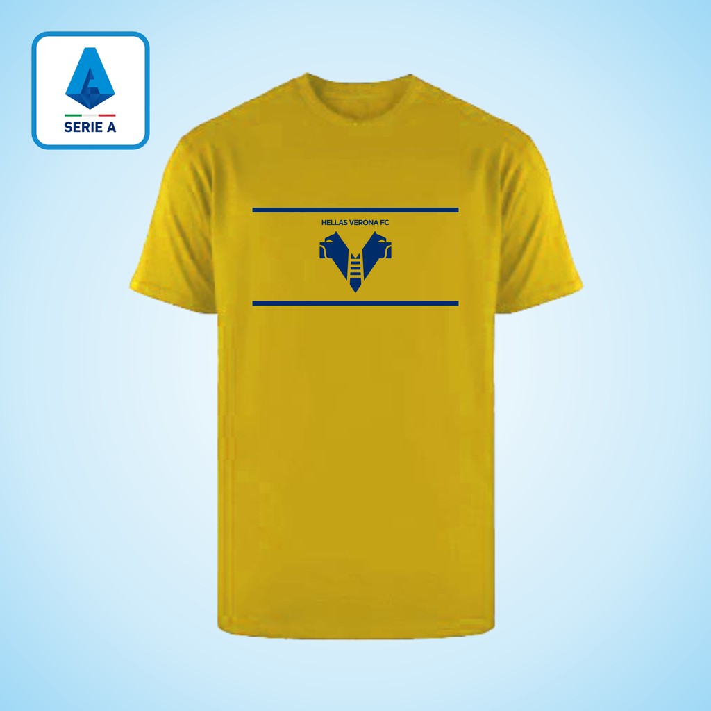 Kaos Distro Premium Hellas Verona, Oblong katun Liga Italia Fans Serie A supporter Tifosi Italy