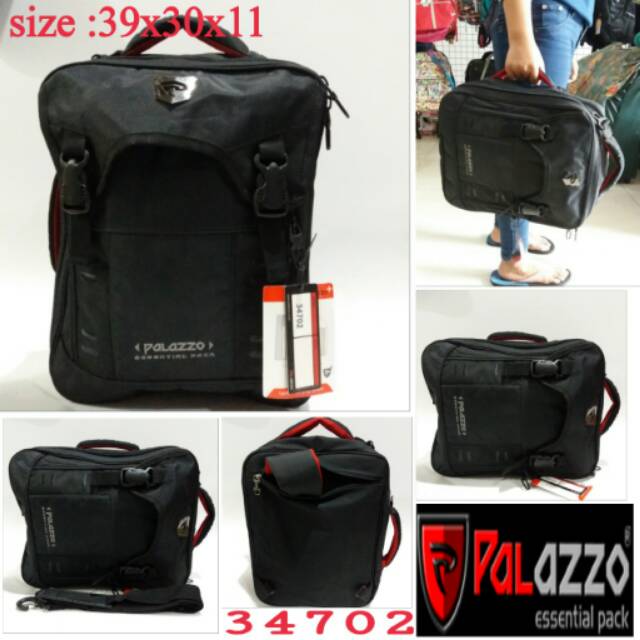 Tas 3 in 1 palazzo 34702 tas palazzo murah hitam hitam