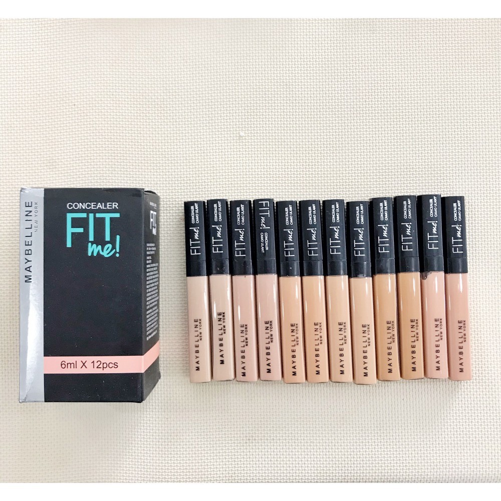 MAYBELLINE FIT ME CONCEALER - CONCEALER 5 VARIAN WARNA KULIT WAJAH