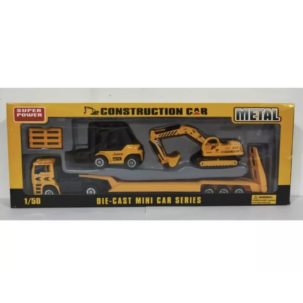 DIE CAST MINI CAR SERIES CONSTRUCTION CAR F12