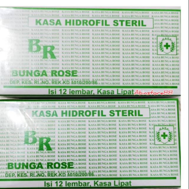 Kasa Steril | Kasa Hidrofil Steril | Kasa Bunga Rose