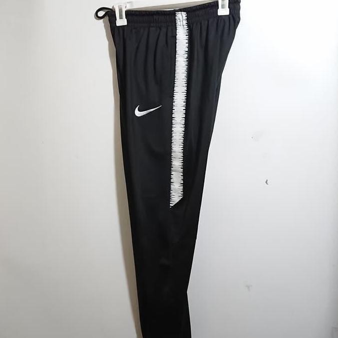 nike black and white sweatpants