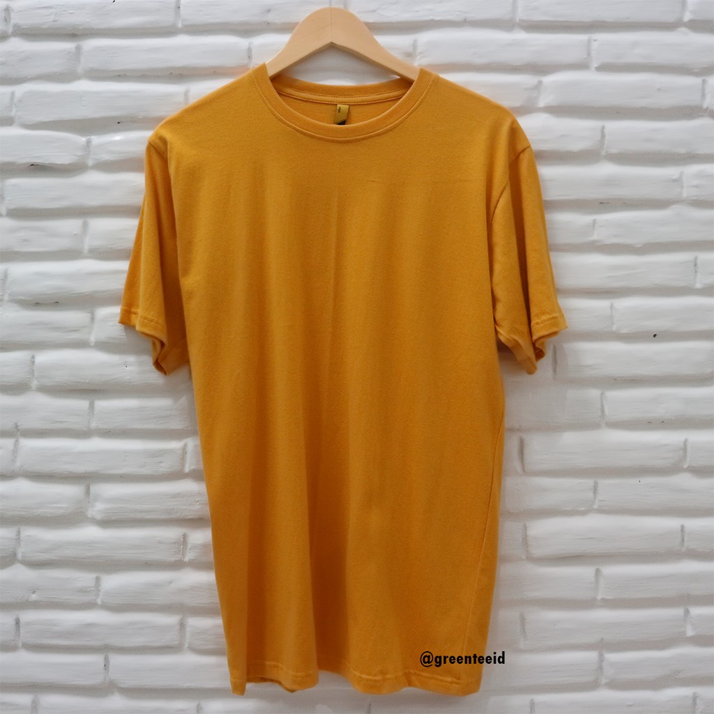 Kaos Kuning Kunyit Polos