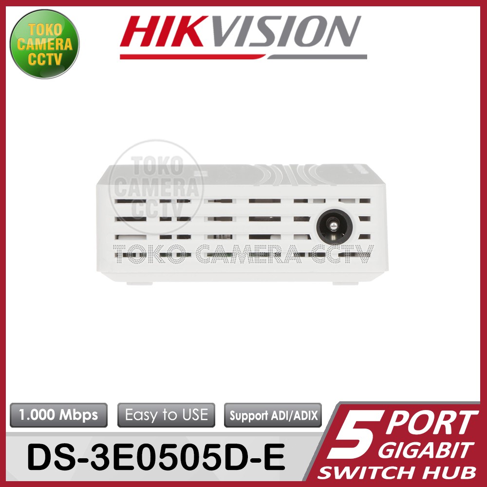 SWITCH HUB GIGABIT HIKVISION 5 PORT