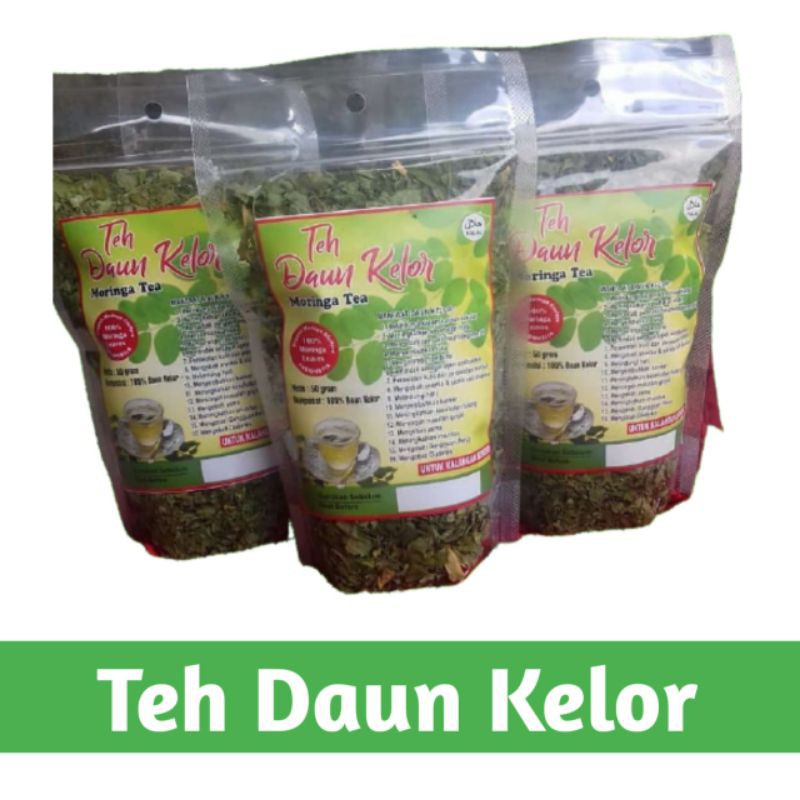 

Teh Daun Kelor/Moringa Tea/Teh Herbal Alami Nahla