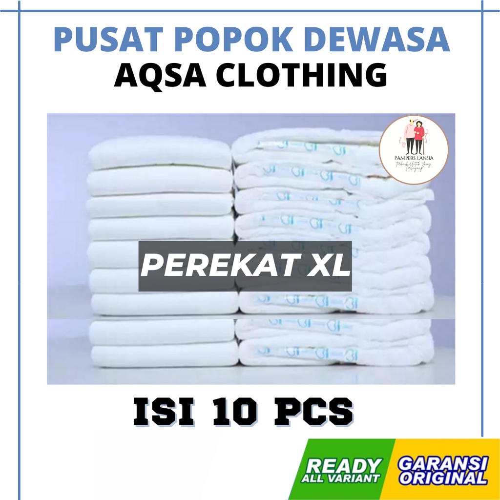 (TERMURAH) POPOK DEWASA PEREKAT SIZE XL - DIAPERS DEWASA XL