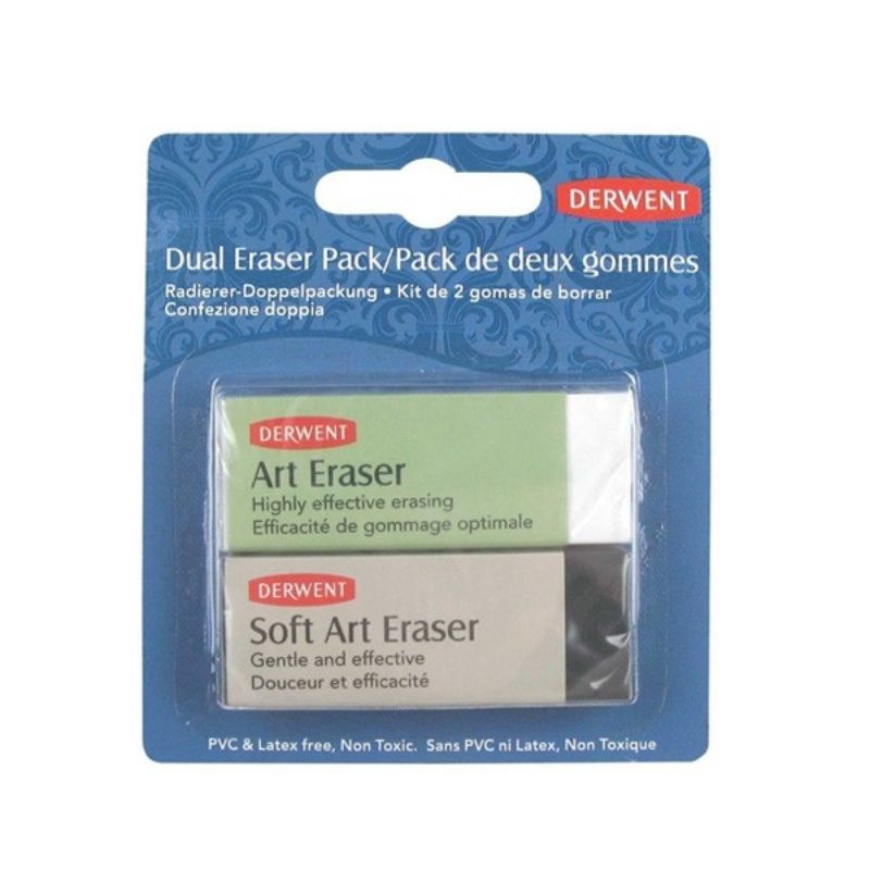 

DERWENT DUAL ERASER PACK (2)