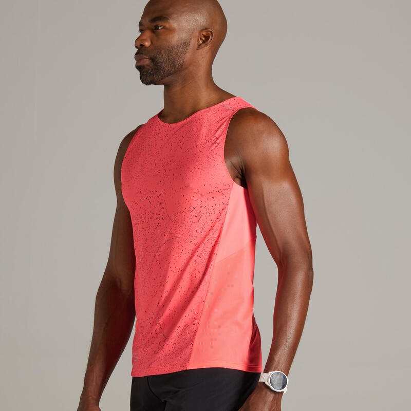 KIPRUN Tank Top Pelepas Uap Pria Olahraga Lari