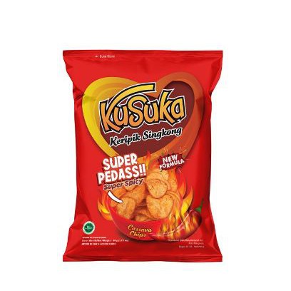 

Kusuka Keripik Singkong Super Pedas 50 gr