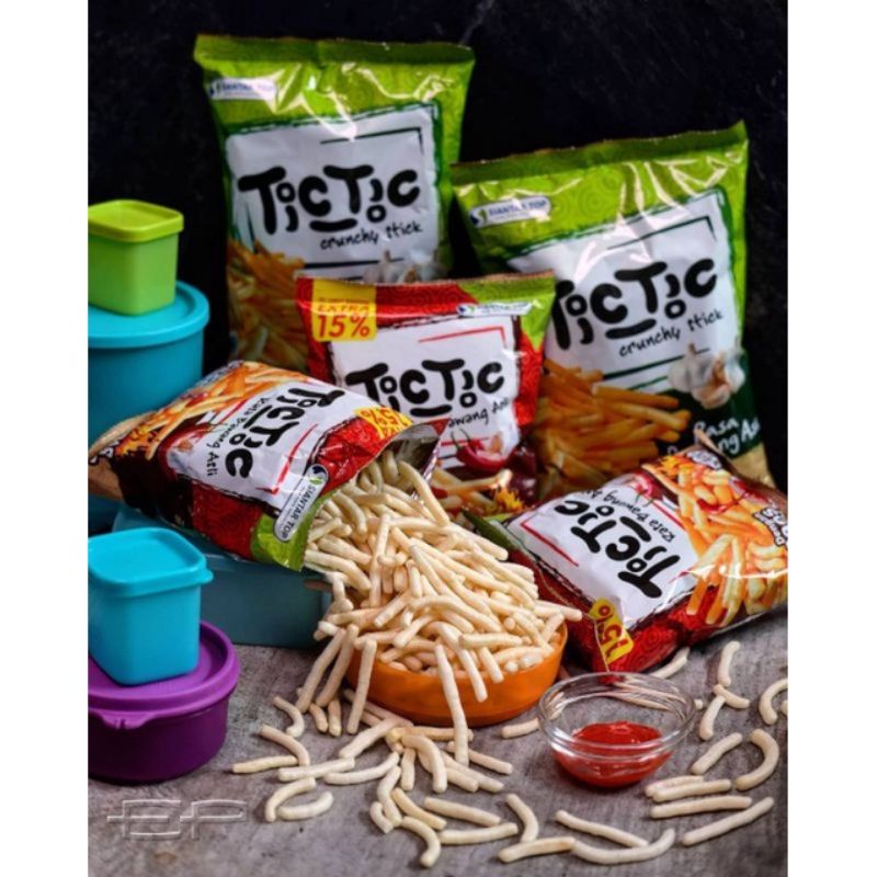 

Tic Tic Crunchy Stick terlaris Rasa Bawang 25 gram / Snack Makanan Ringan TicTic.(Termurah)