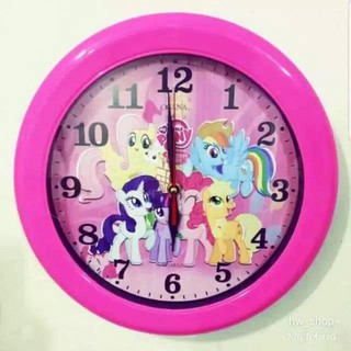 Jam Dinding Karakter  Kartun  Doraemon  My Little Pony Keropi 