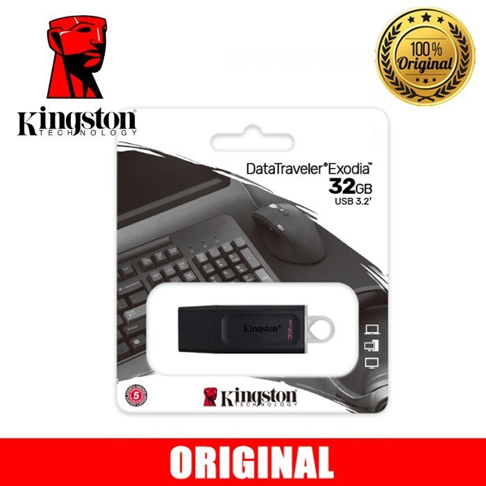 FLASHDISK KINGSTON DATATRAVELER DT-EXODIA 32GB USB 3.2