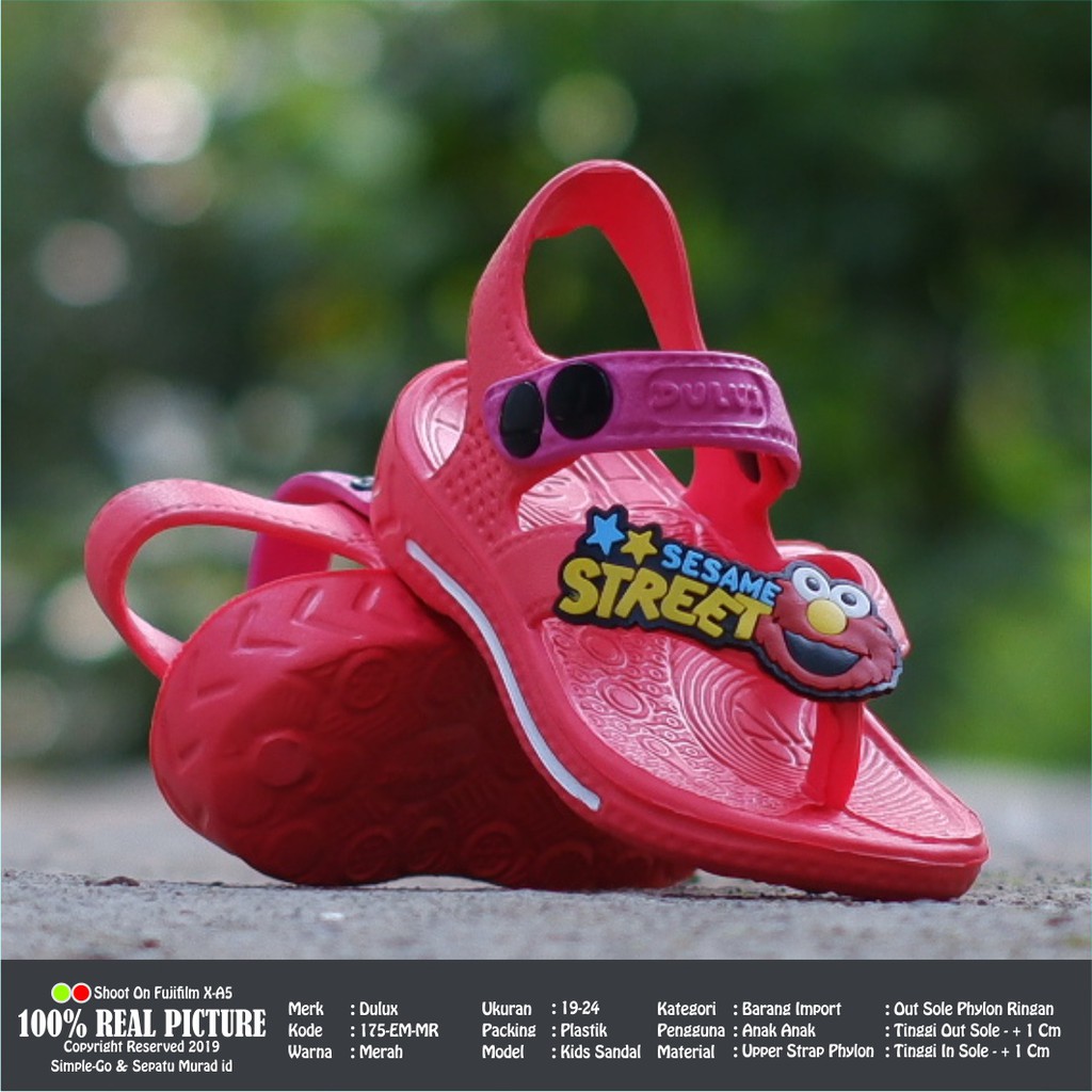 SEPATU SENDAL ANAK UNISEX BTS STREET DULUX 175E SIZE 20-25
